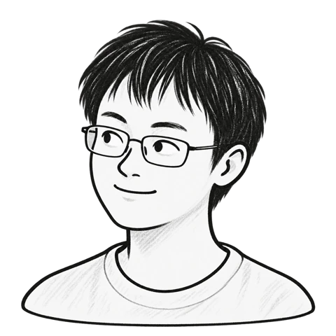 七月的手绘头像